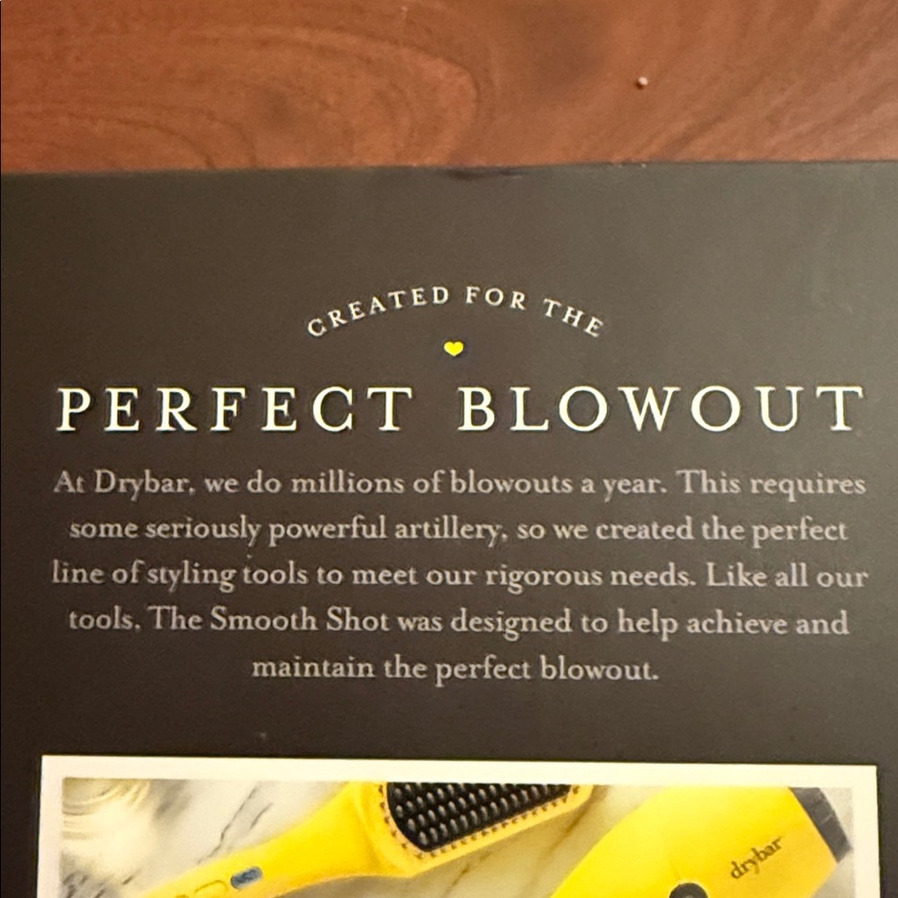 Drybar Smooth Shot Paddle Brush Blow Dryer NIB - Picture 5 of 5